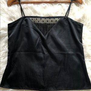 Patty Woodard Vintage Black Lace Top